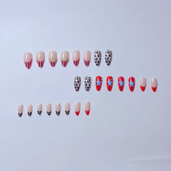 Artistic Nail Tips in Retro Style Bowlift