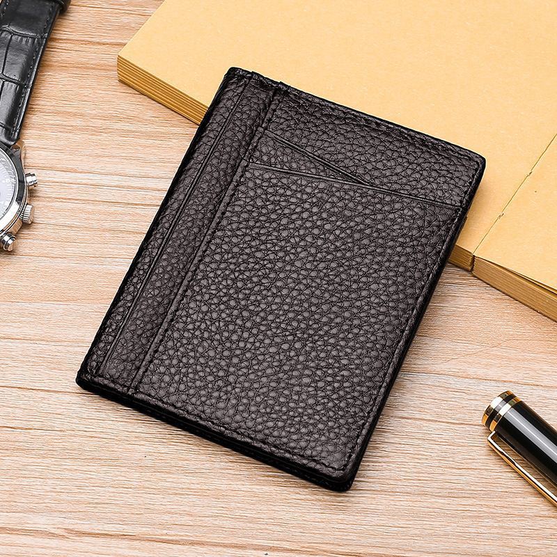 Slim Leather Card Holder Bowlift