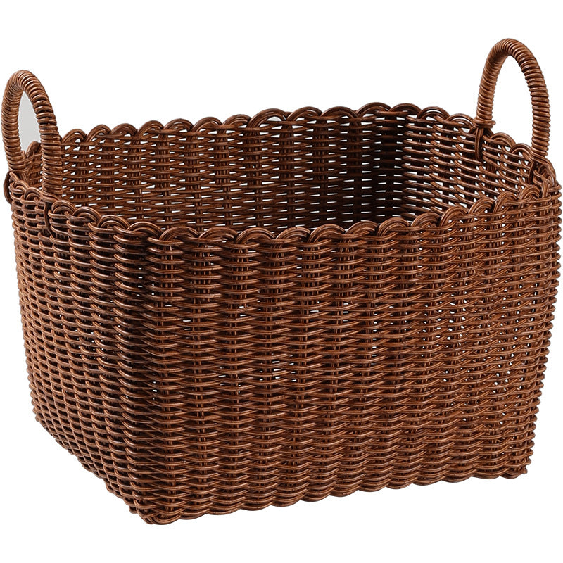 Handwoven Versatile Storage Basket with Ergonomic Handles Bowlift
