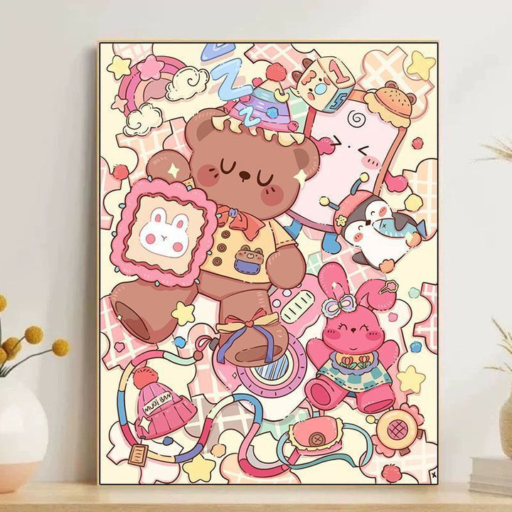 Cute Cartoon Dessert-Themed Wall Art Bowlift