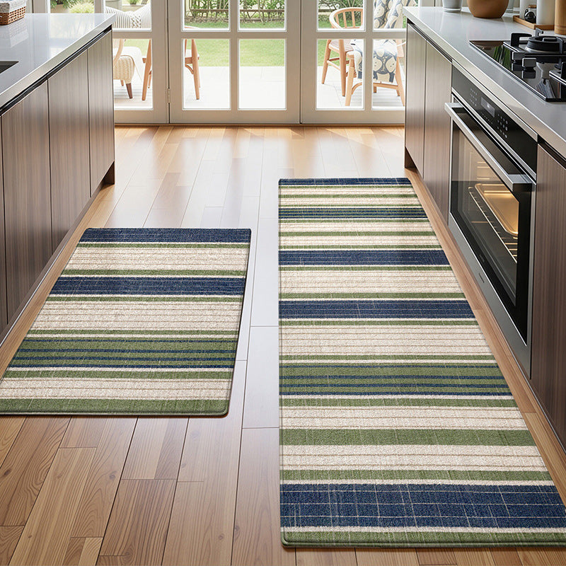 Textured Patterned Kitchen Runner Mat Bowlift