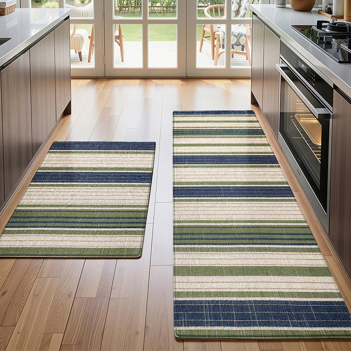 Textured Patterned Kitchen Runner Mat Bowlift
