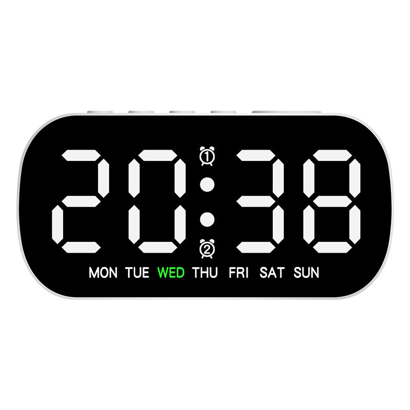 Digital alarm clock with LED display and temperature display Bowlift