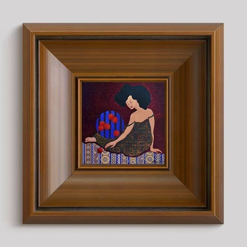 Framed Artistic Emotional Portrait Wall Art