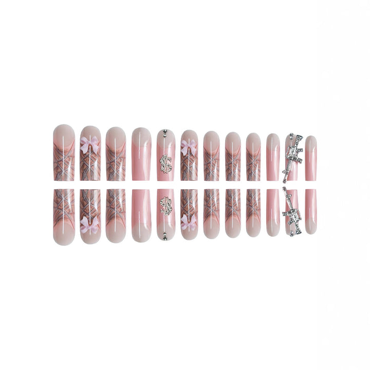 Glamorous 3D Decorative Nail Art Extensions Bowlift