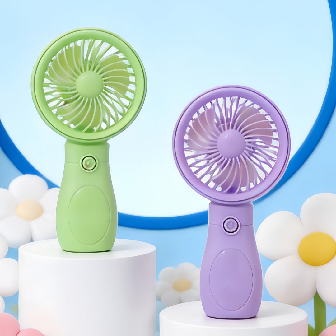 Women's Portable Mini Hand Fan with USB Charging Function Bowlift