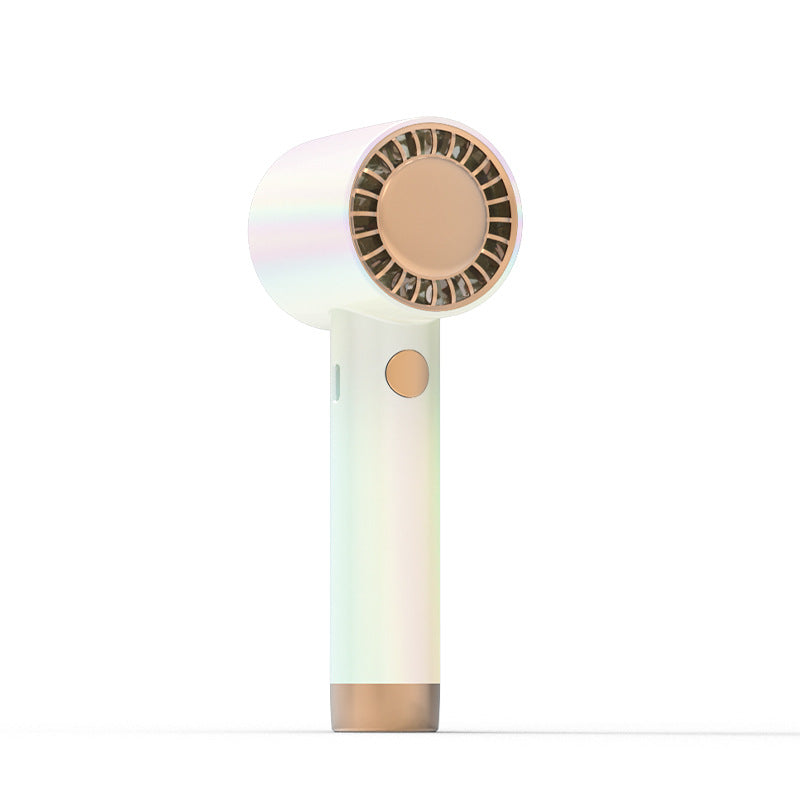 Unisex Portable Mini USB Fan with Ergonomic Handle and Powerful Cooling Bowlift