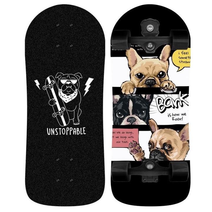 Unicorn-Themed Graphic Skateboard Bowlift