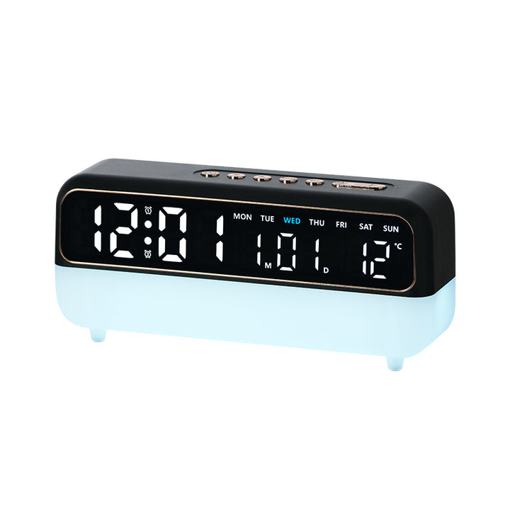 Digital alarm clock with multifunctional temperature and date display Bowlift