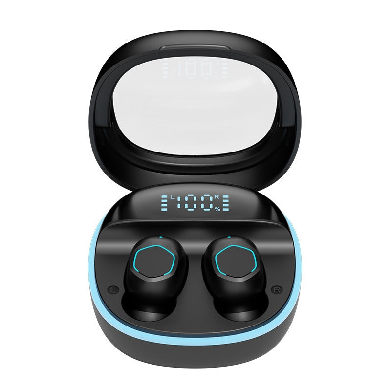 Wireless In-Ear Headphones with Intelligent Battery Indicator and Ergonomic Design Bowlift