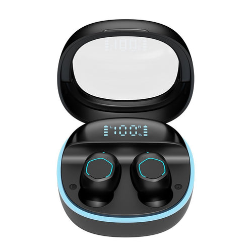 Wireless In-Ear Headphones with Intelligent Battery Indicator and Ergonomic Design Bowlift