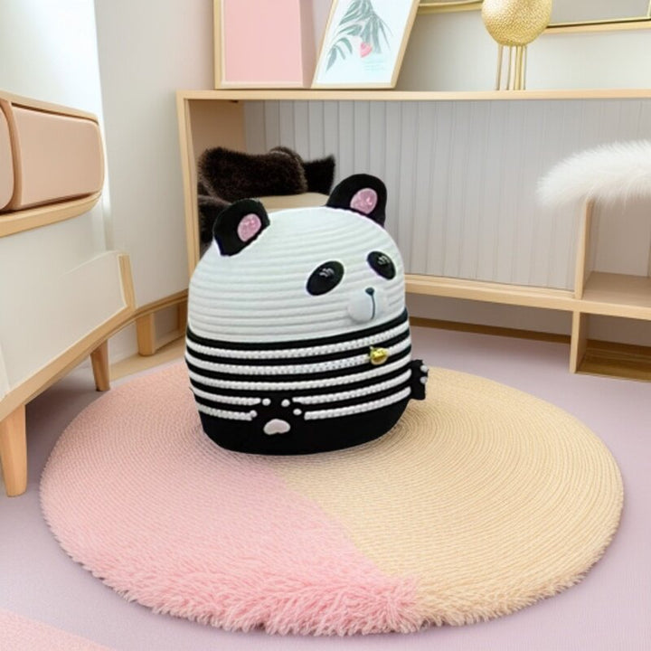 Funny Seat Pouf in Panda Design Bowlift