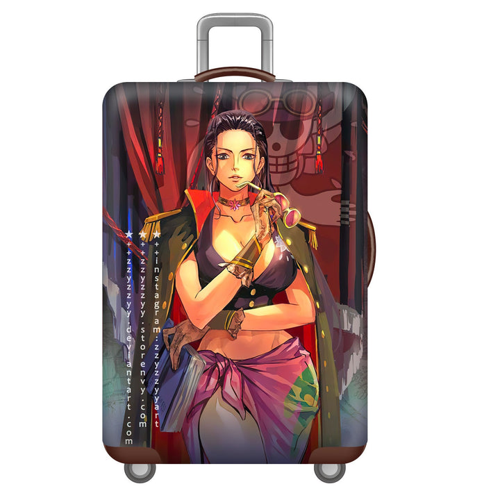 Unisex Hard Shell Travel Suitcase with Unique Character Design Bowlift