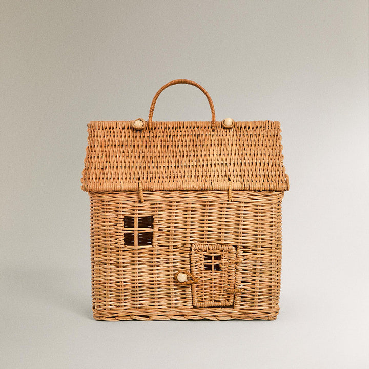 Playful storage basket in house design Bowlift