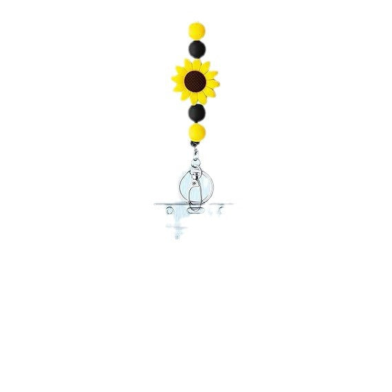 Decorative Beaded Lanyard with ID Holder Bowlift