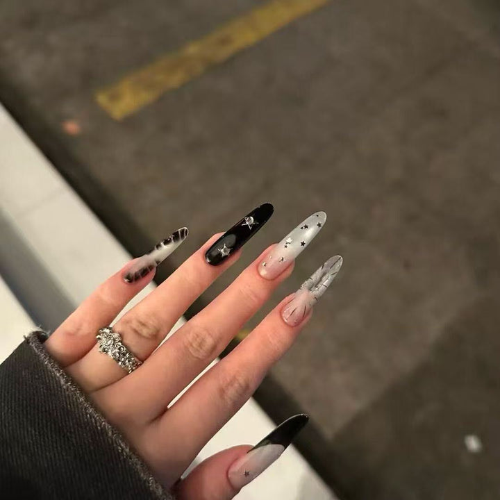Stiletto Press-On Nail Extensions Bowlift