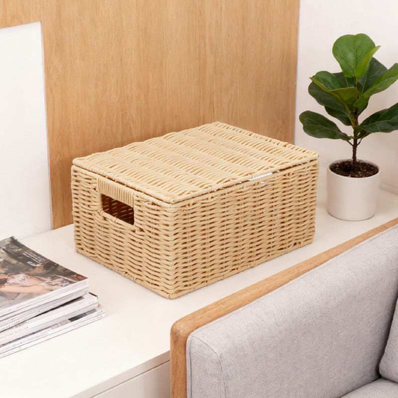 Women storage baskets made of woven material Bowlift