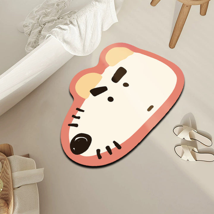 Creative Cartoon Tiger Bath Mat