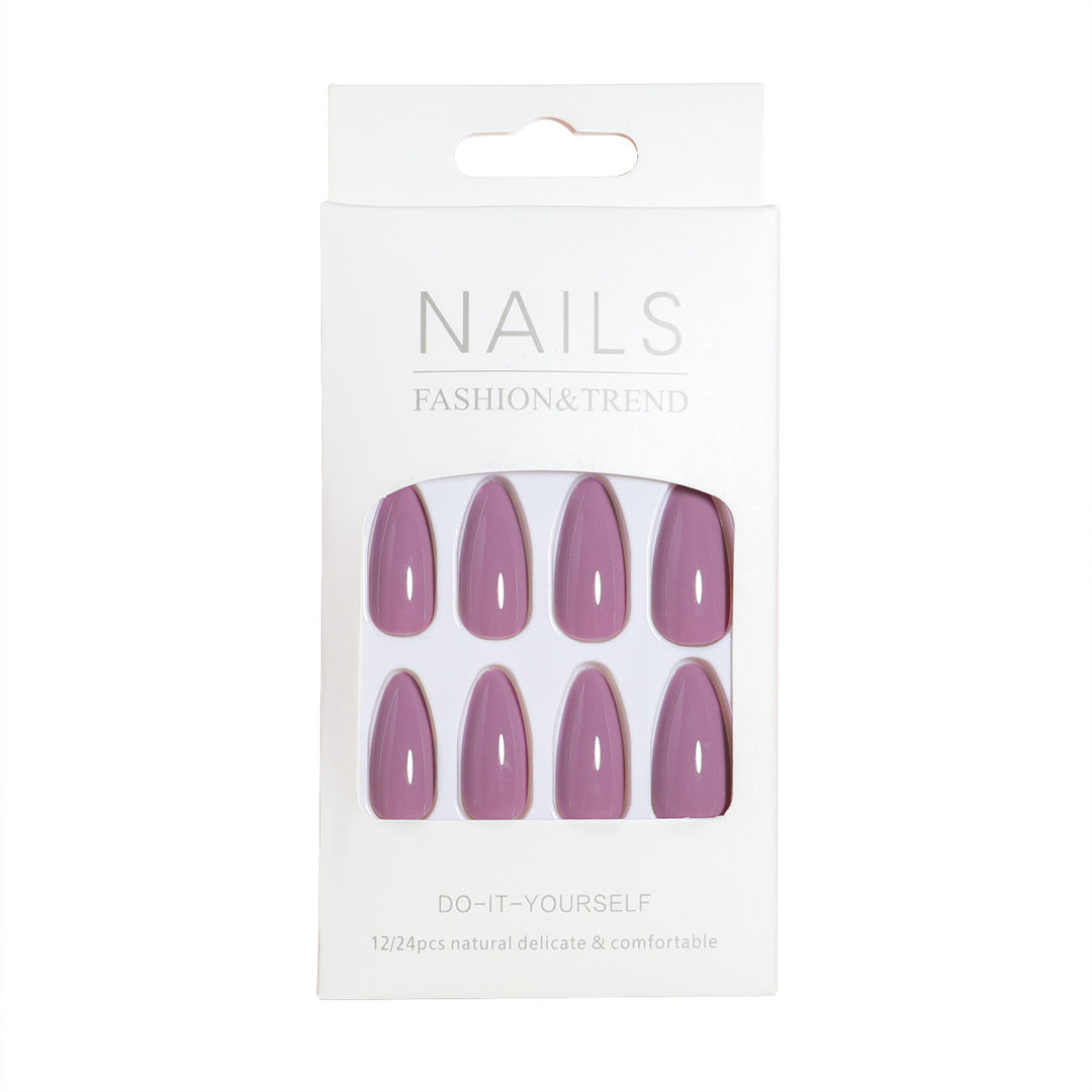 Premium DIY Almond-Shaped Press-On Nail Kit Bowlift