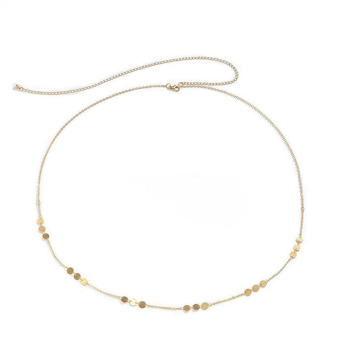 Delicate Beaded Chain Necklace Bowlift