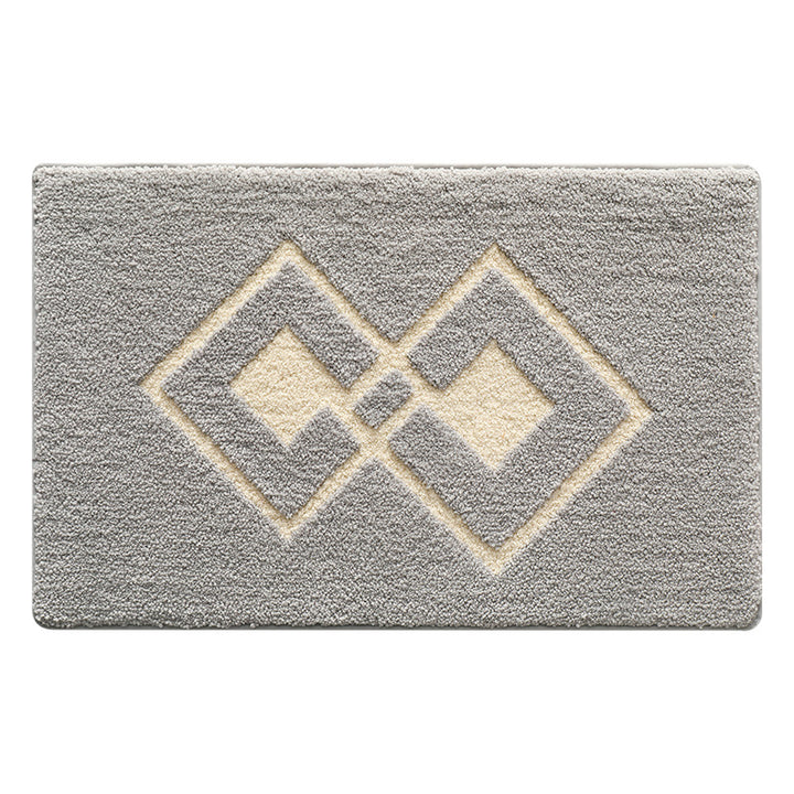 Plush Textured Bathroom Bath Mat Bowlift