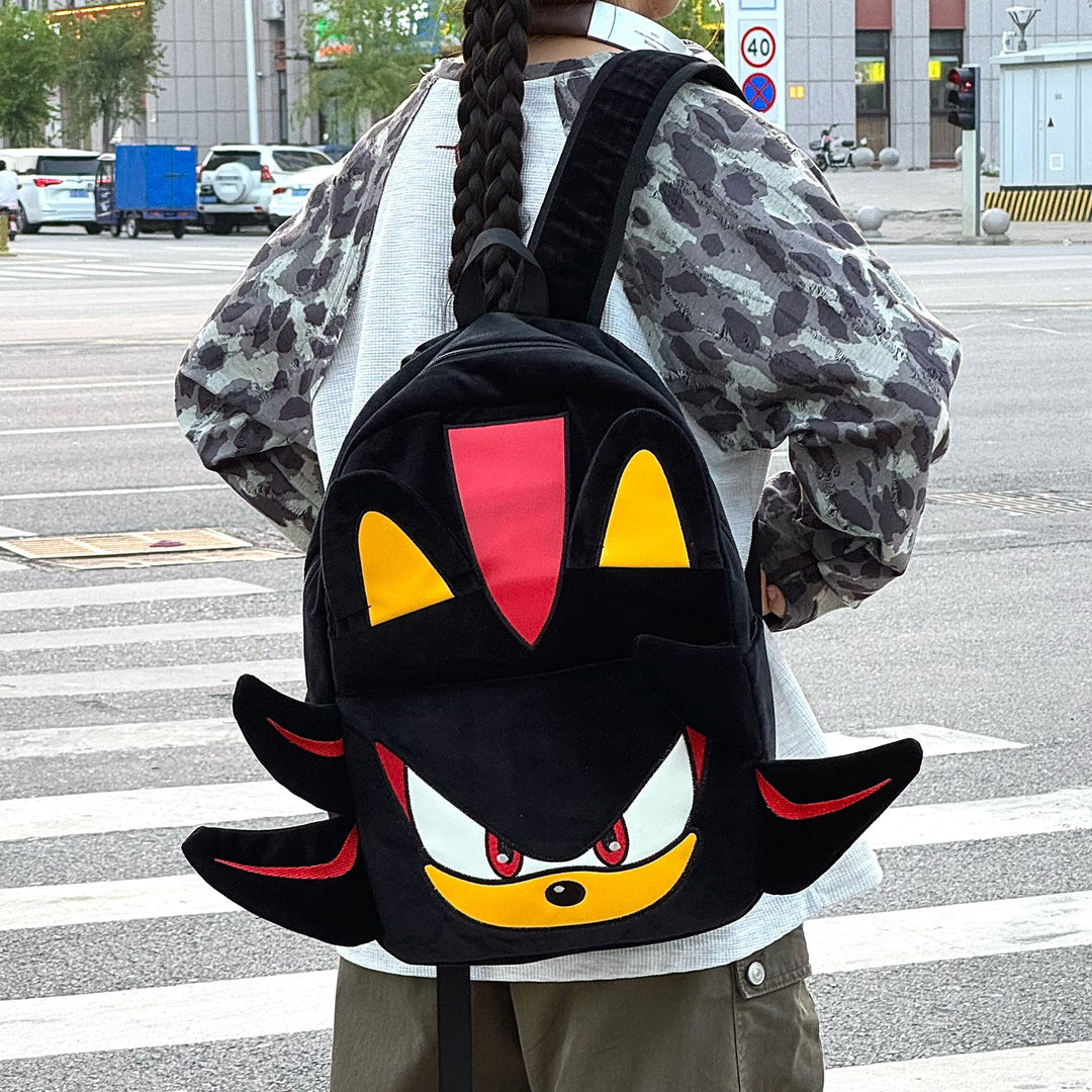 Cartoon Character Plush Backpack Bowlift