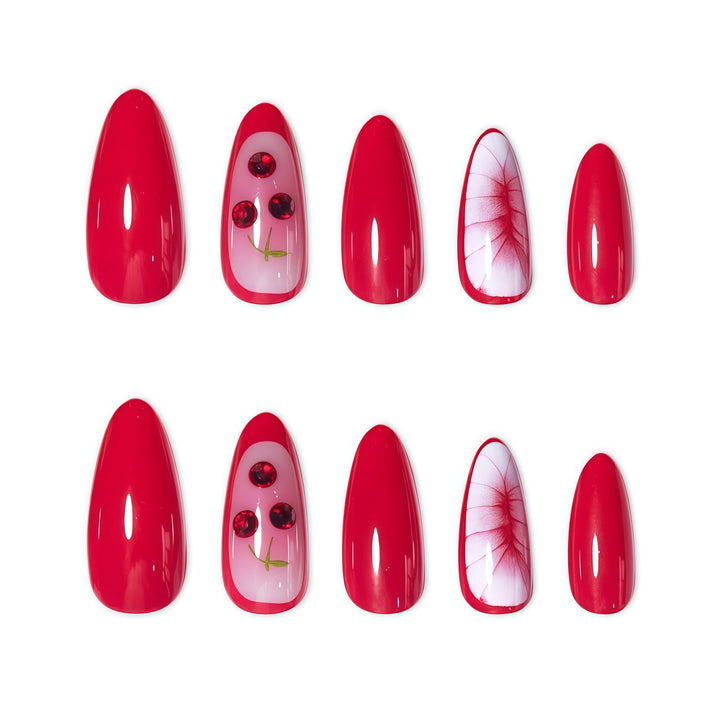 Creative Cherry Nail Art Extensions Bowlift