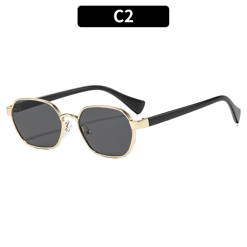 Modern Appeal Vintage-Inspired Square Frame Sunglasses