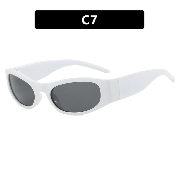 Women's sporty sunglasses with a wide frame and UV protection Bowlift