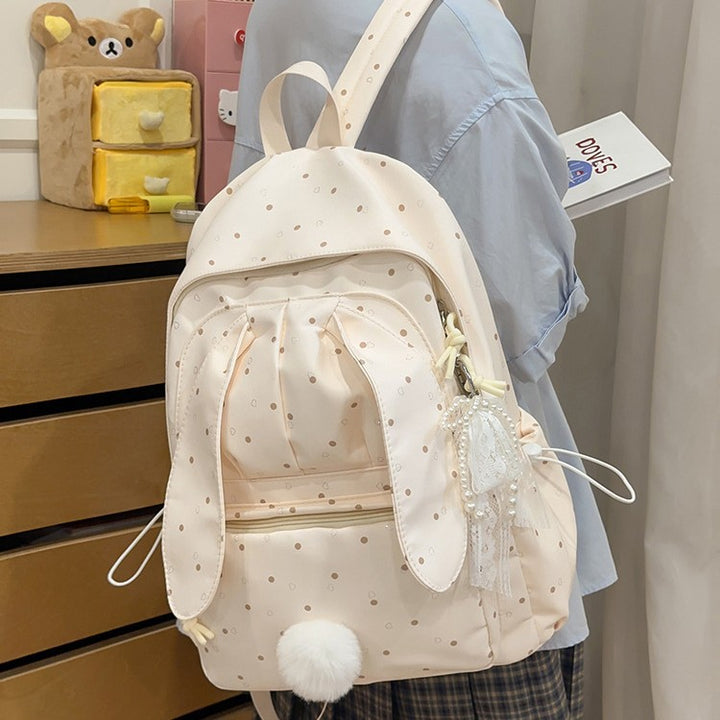 Backpack With Cute Rabbit Design Bowlift