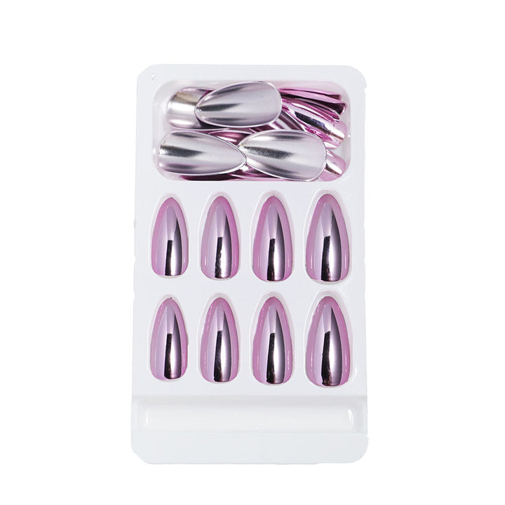 Elegant Mirror Finish Press-On Nails Bowlift