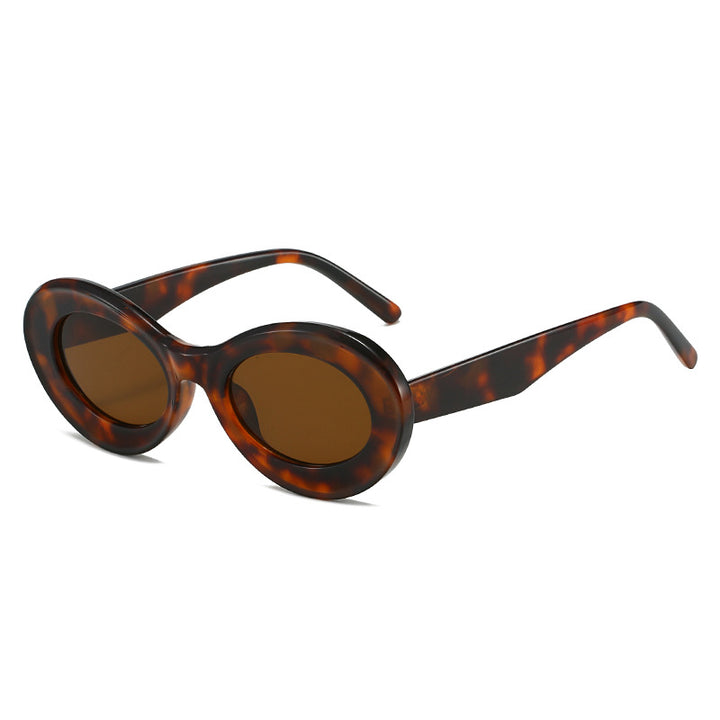 Ladies fashionable sunglasses in oval design Bowlift