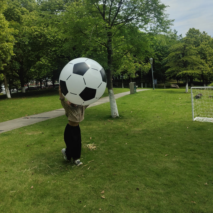 Unisex Inflatable Football Game Ball with Large Diameter Bowlift