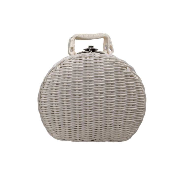 Ladies stylish braided handbag Bowlift