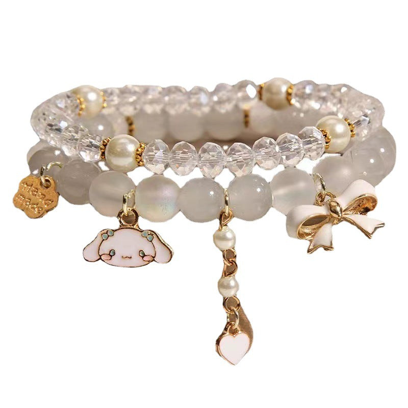 Charm Beaded Bracelet Set Bowlift