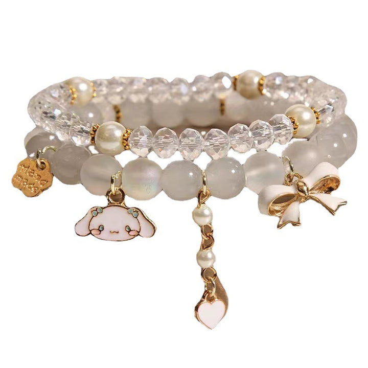 Charm Beaded Bracelet Set Bowlift