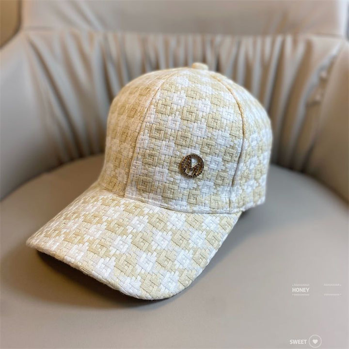 Women's Textured Adjustable Baseball Cap Bowlift