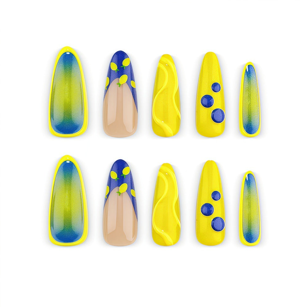 Artificial Nails in Creative Design Bowlift