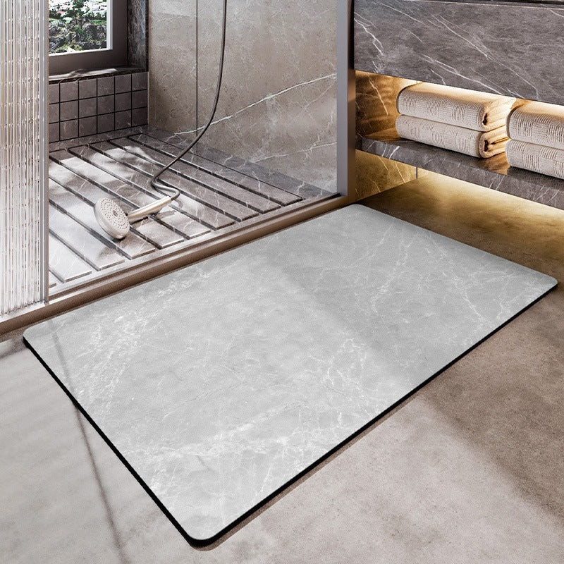 Luxury Marble Design Bath Mat Bowlift