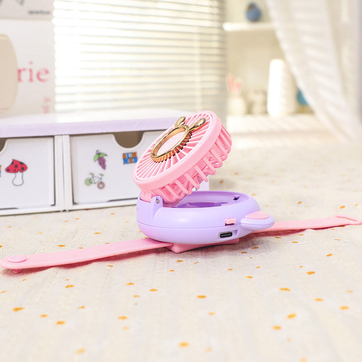 Women's portable USB fan Bowlift