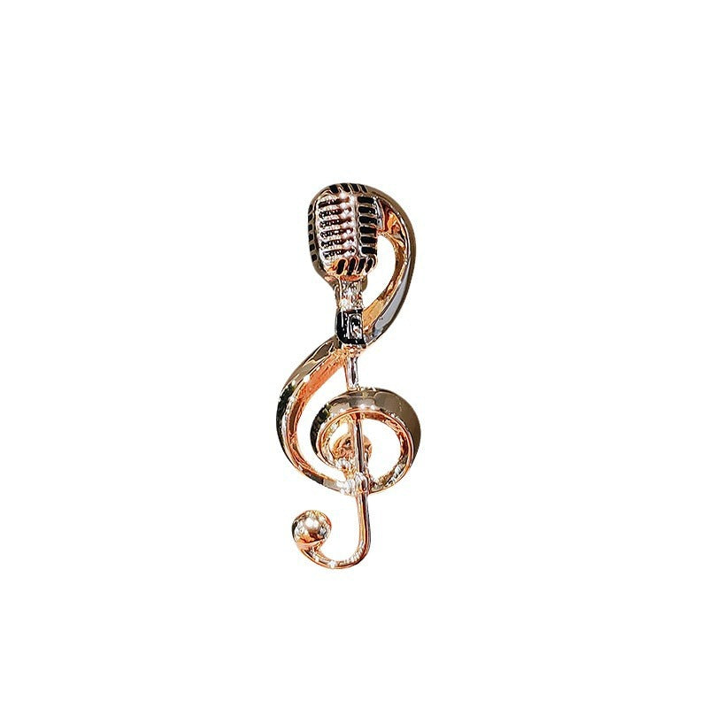 Musical Notes Brooch Bowlift