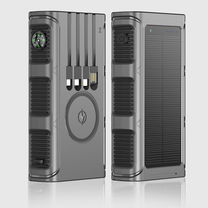 Power bank with solar charging Bowlift