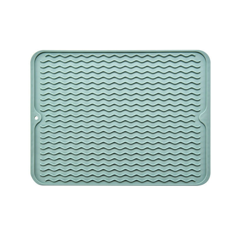 Silicone draining mat with wave structure Bowlift