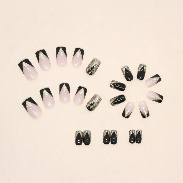 Glamorous Glitter Nail Wraps Bowlift