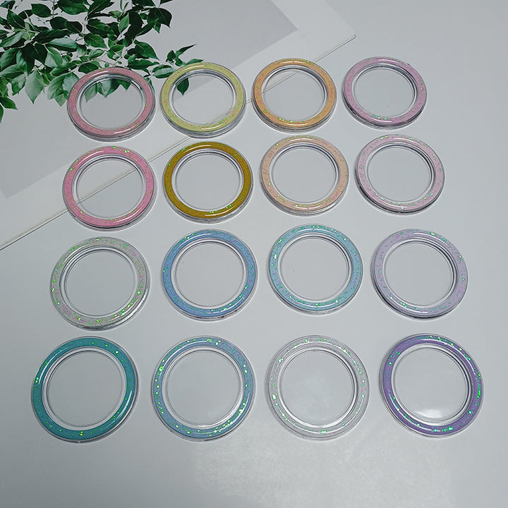 Decorative Transparent Compact Mirror Bowlift