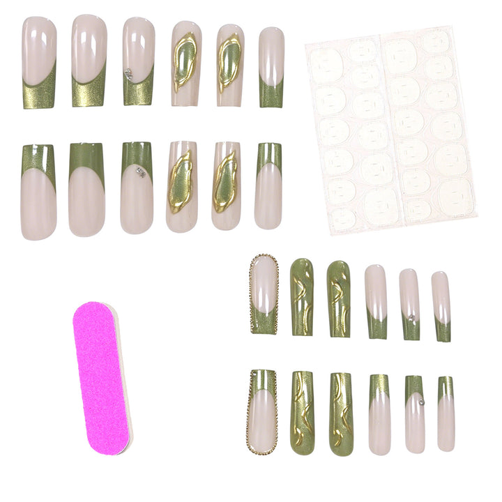 Artistic Acrylic Nail Design Bowlift