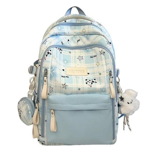 Creative Graphic Print Backpack Bowlift