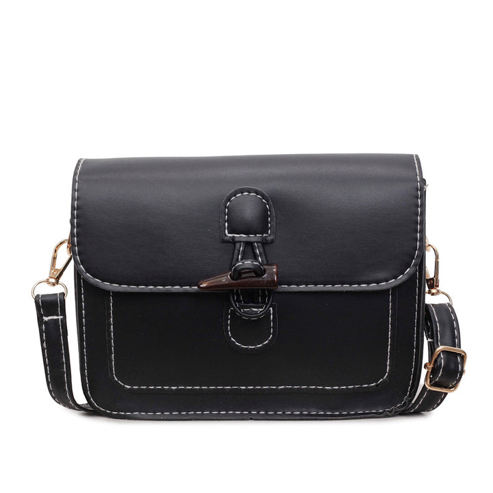 WoStructured Leather Crossbody Bag Bowlift