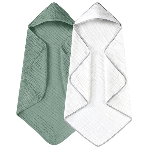 Cozy Cotton Hooded Bath Towel Bowlift