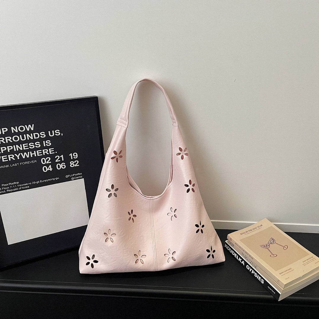 Floral Cut-Out Shoulder Bag Bowlift